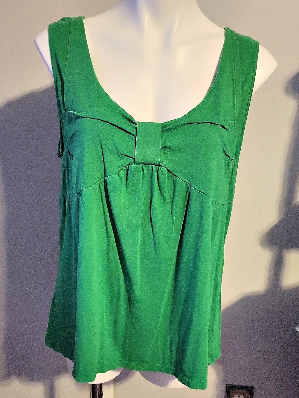 CATO Green Tank Top Like New...size XL
